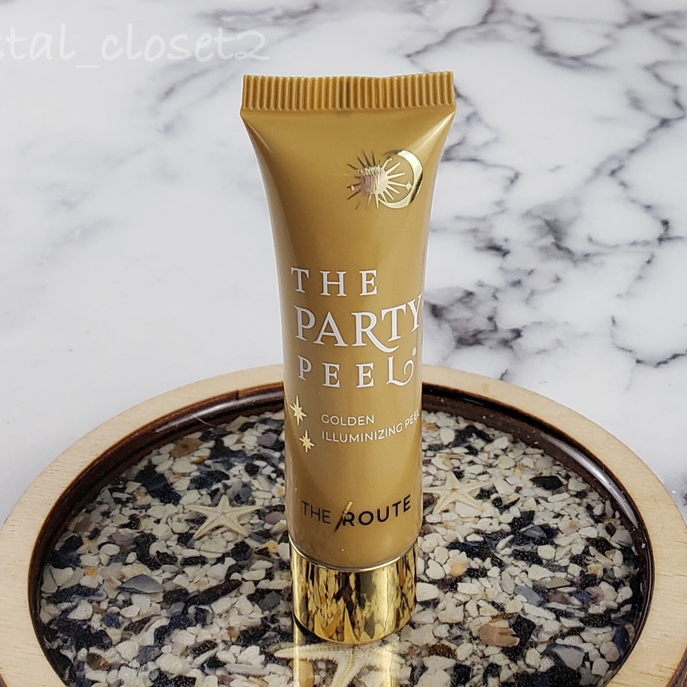 THE ROUTE The Party Peel Golden Illuminizing Peel